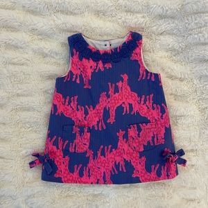 Lilly Pulitzer infant shift dress.
